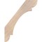 Ekena Millwork 3 1/2"W x 22"D x 28"H Olympic Smooth Knee Brace, Douglas Fir BRC04X22X28OLY00SDF - alternate 2